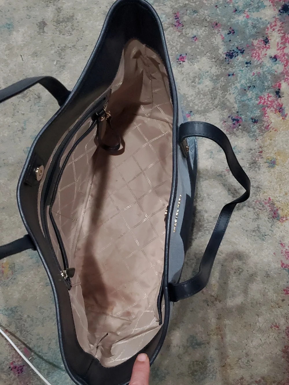 Michael Kors Carter Denim Tote
